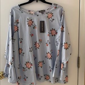 NWT Alexander Jordan 3X Long Sleeve Top